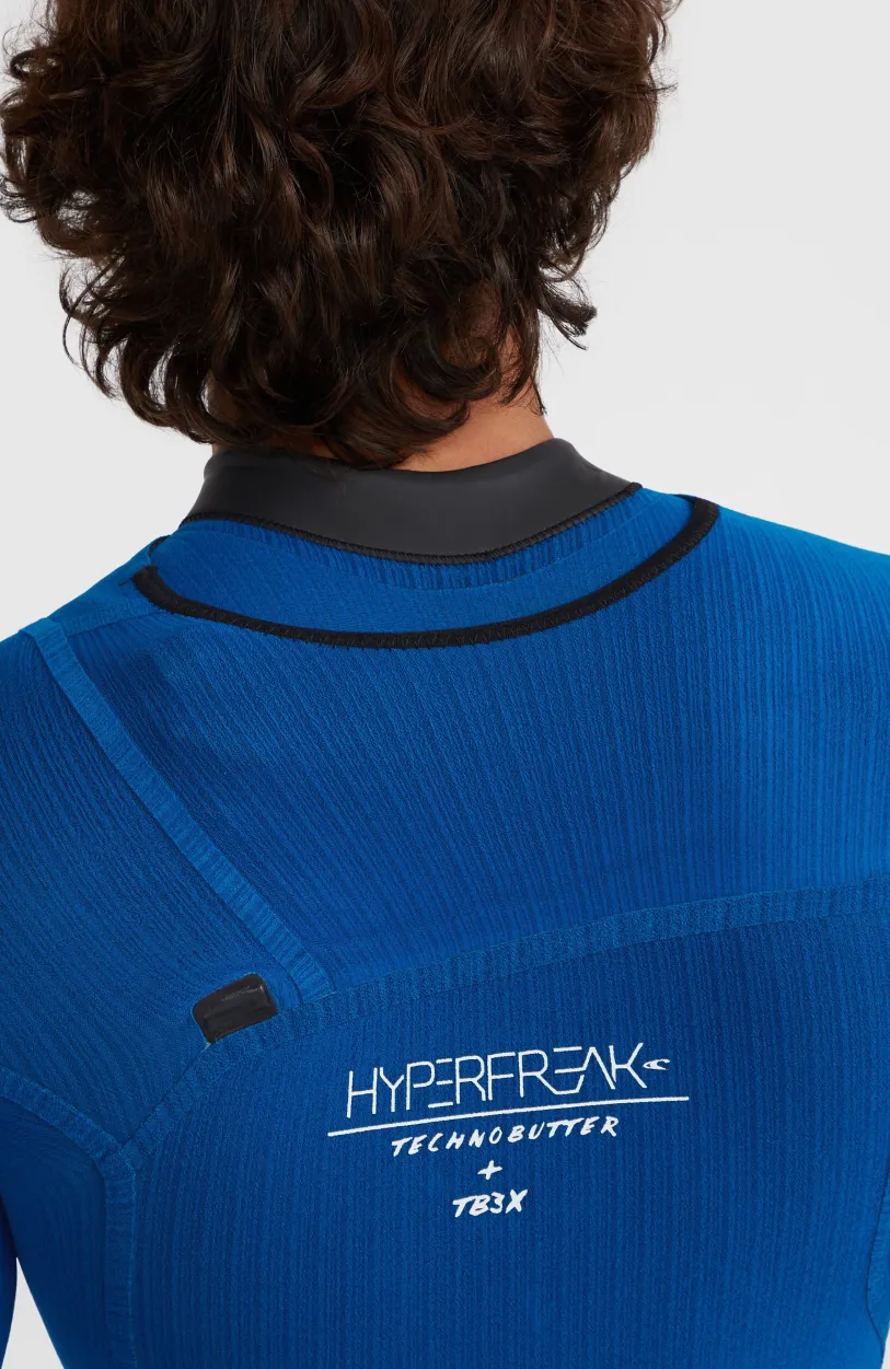 Outlet O’Neill Hyperfreak 4/3mm+ Chest Zip Full Wetsuit | BLACK/BLACK