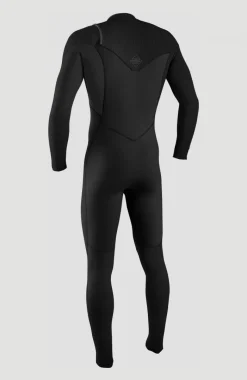 Hot O’Neill Hyperfreak 5/4mm Chest Zip Full Wetsuit | BLACK/BLACK