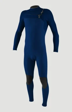New O’Neill Hyperfreak 5/4mm Chest Zip Full Wetsuit | NVY/NVY