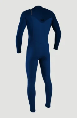 New O’Neill Hyperfreak 5/4mm Chest Zip Full Wetsuit | NVY/NVY
