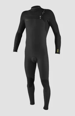 Best O’Neill Hyperfreak 5/4mm Chest Zip Full Wetsuit | Grey