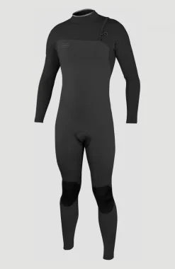 Hot O’Neill Hyperfreak 5/4mm Competition Zipless Full Wetsuit | BLACK/BLACK