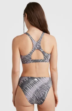Sale O’Neill Hyperfreak Women Of The Wave Longline Triangelbikiniset | Grey Tie Dye