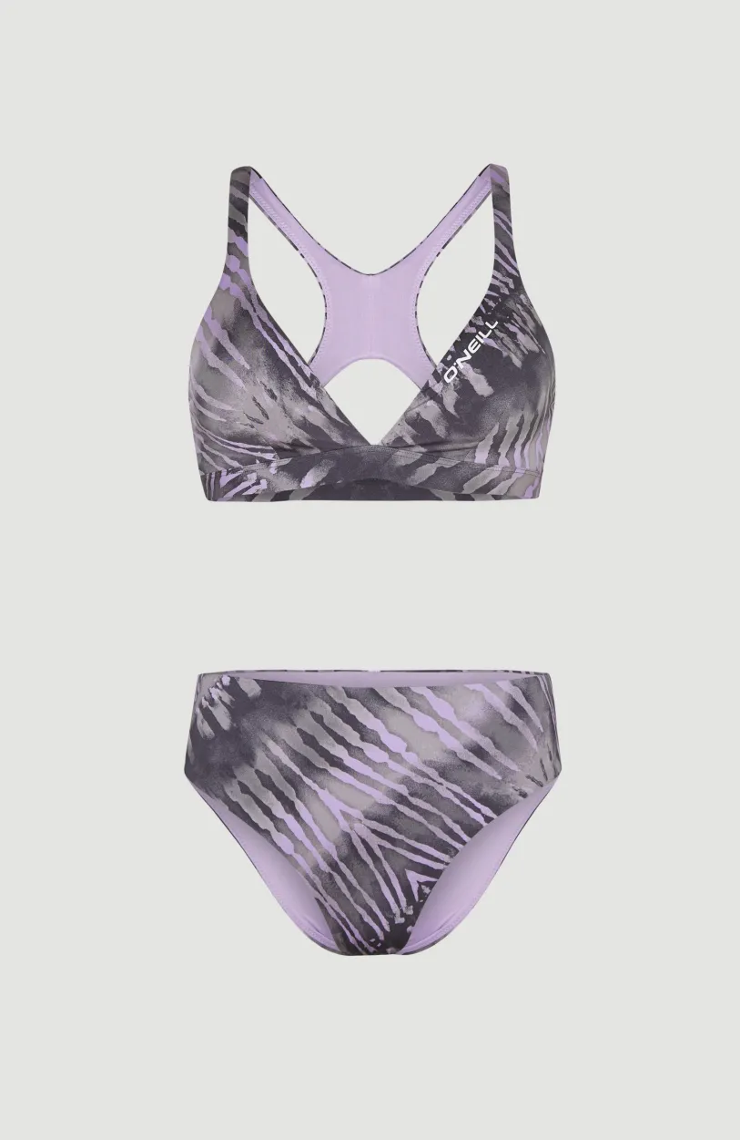 Sale O’Neill Hyperfreak Women Of The Wave Longline Triangelbikiniset | Grey Tie Dye