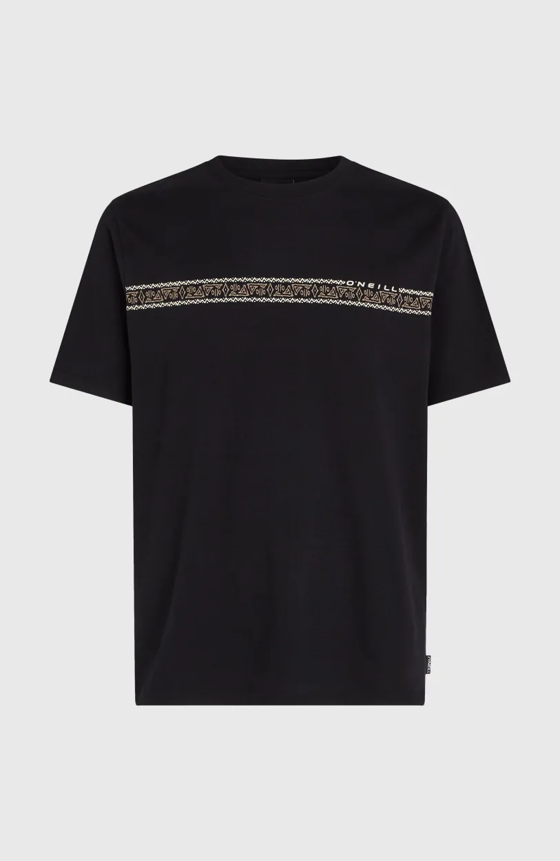 O’Neill Ikat Stripe T-shirt | Black Out