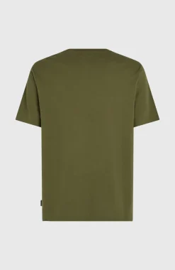 Clearance O’Neill Ikat Stripe T-shirt | Forest Night