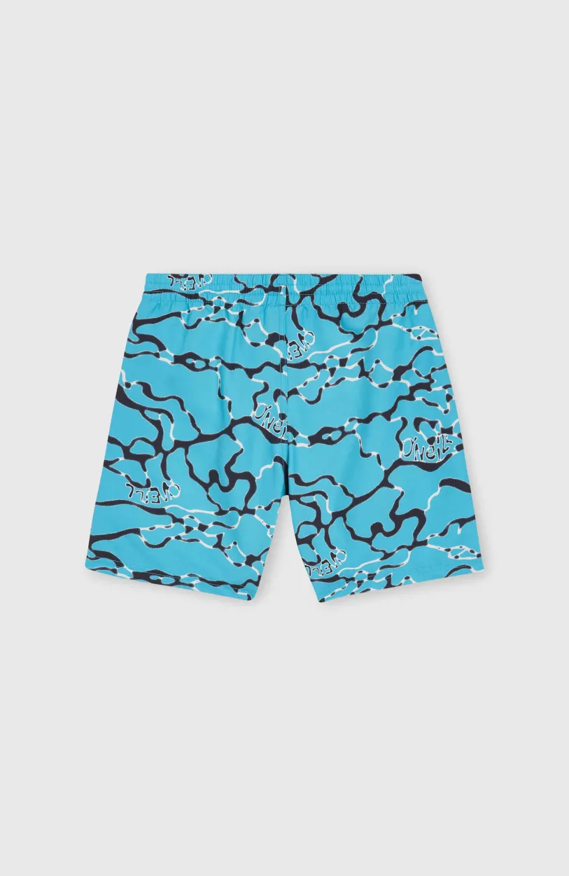 Hot O’Neill Jack O'Neill Cali Crazy 14" Zwembroek | Light Blue Ocean View