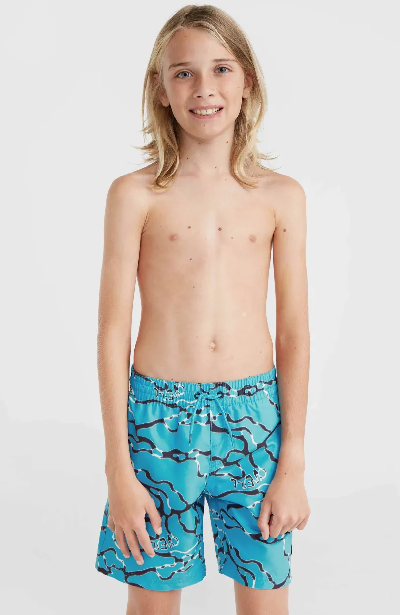 Hot O’Neill Jack O'Neill Cali Crazy 14" Zwembroek | Light Blue Ocean View
