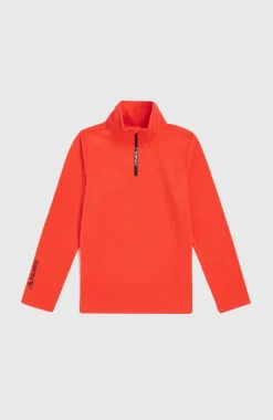 Outlet O’Neill Jack's Polartec® 100 Fleecetrui Met Halve Rits | Paprika Flame