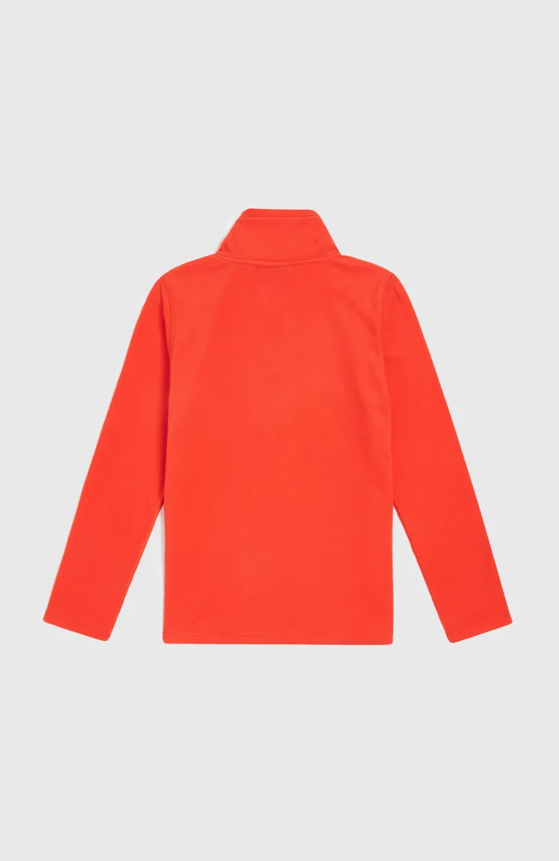Outlet O’Neill Jack's Polartec® 100 Fleecetrui Met Halve Rits | Paprika Flame