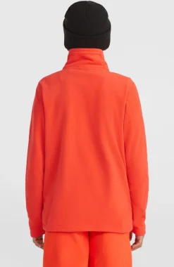Outlet O’Neill Jack's Polartec® 100 Fleecetrui Met Halve Rits | Paprika Flame