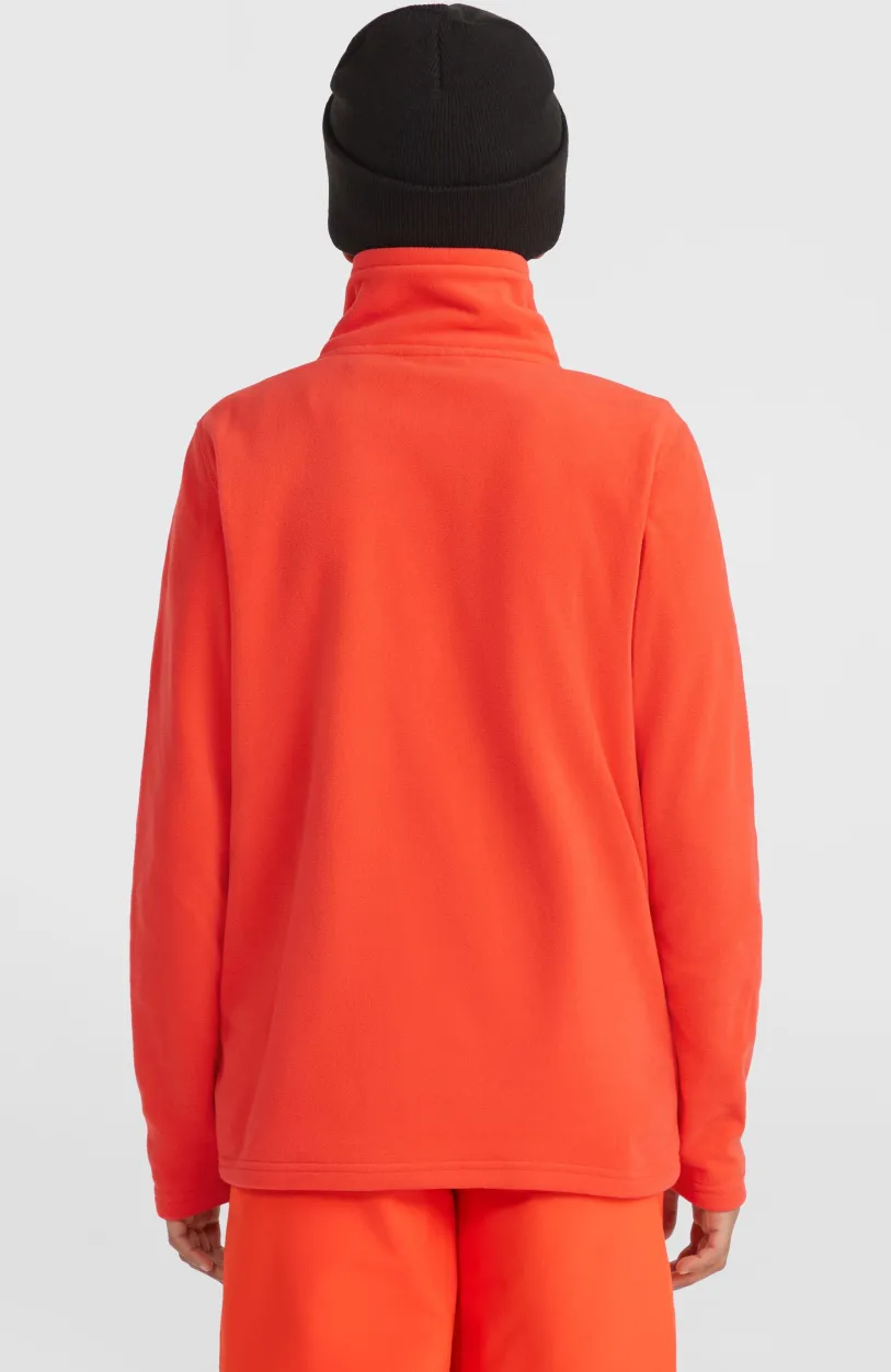 Outlet O’Neill Jack's Polartec® 100 Fleecetrui Met Halve Rits | Paprika Flame