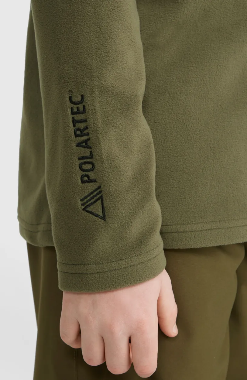 Online O’Neill Jack's Polartec® 100 Fleecetrui Met Halve Rits | Forest Night
