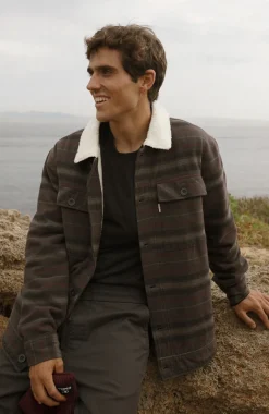 Online O’Neill Jas Fleece-Lined | Grey Crossover Stripe