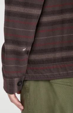 Online O’Neill Jas Fleece-Lined | Grey Crossover Stripe