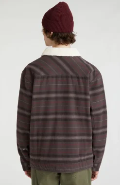 Online O’Neill Jas Fleece-Lined | Grey Crossover Stripe