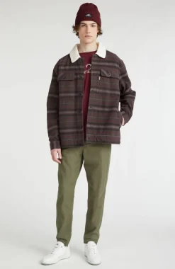 Online O’Neill Jas Fleece-Lined | Grey Crossover Stripe