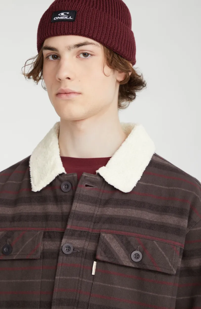 Online O’Neill Jas Fleece-Lined | Grey Crossover Stripe