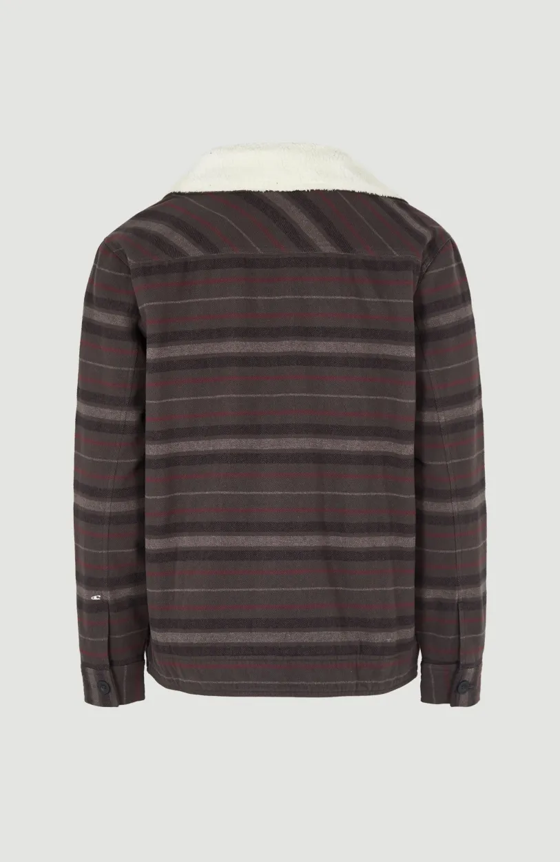 Online O’Neill Jas Fleece-Lined | Grey Crossover Stripe