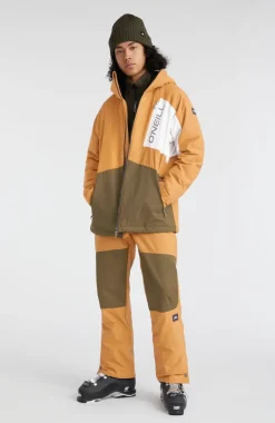 Outlet O’Neill Jas Jacksaw | Rich Caramel Colour block