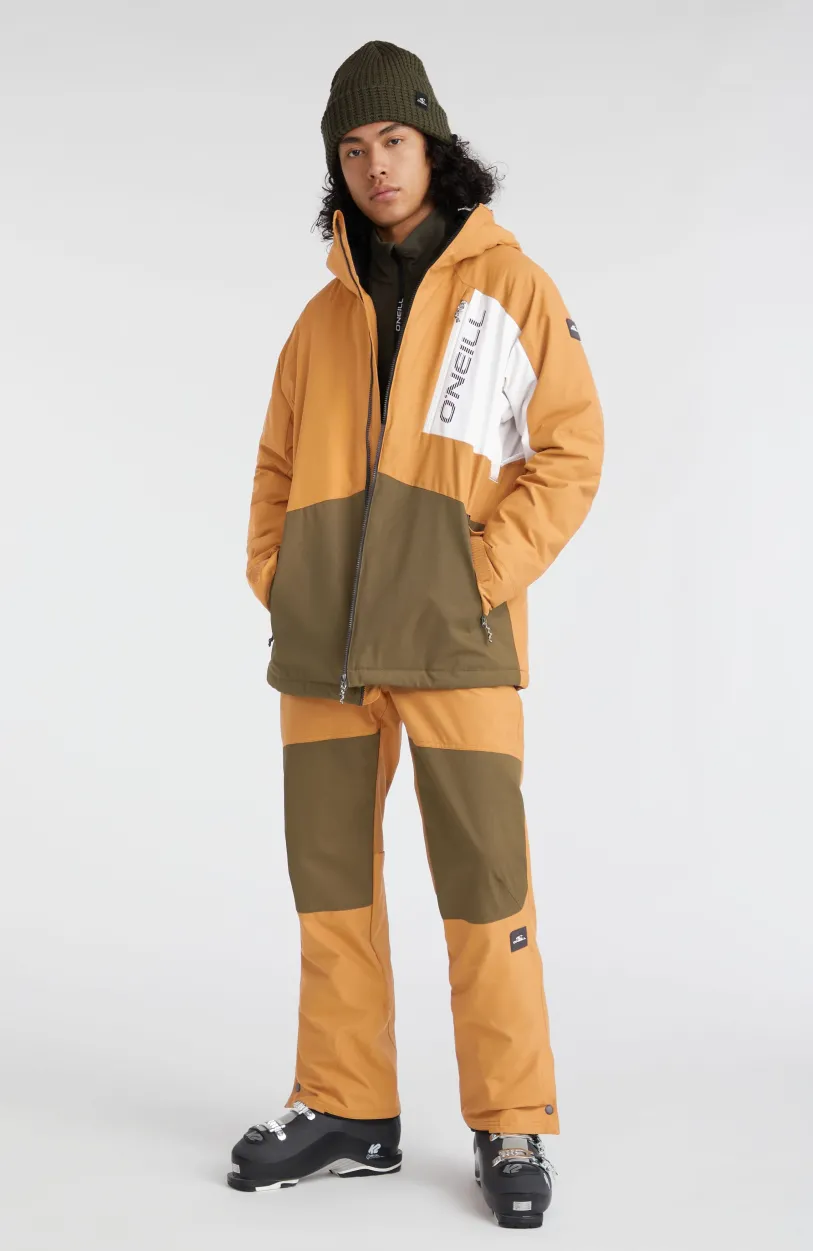 Outlet O’Neill Jas Jacksaw | Rich Caramel Colour block