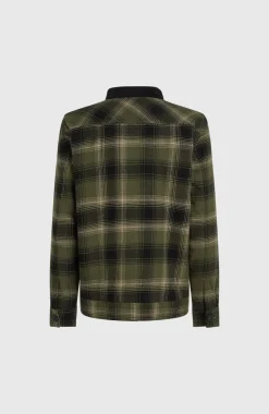 Sale O’Neill Jas Met Fleecevoering | Green Check Small