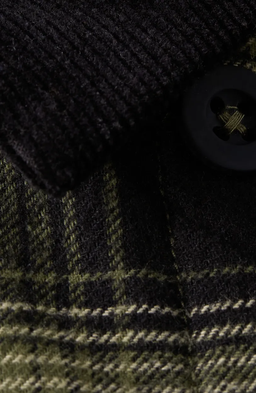 Sale O’Neill Jas Met Fleecevoering | Green Check Small