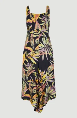 Outlet O’Neill Jumpsuit Alba | Black Tropical Flower