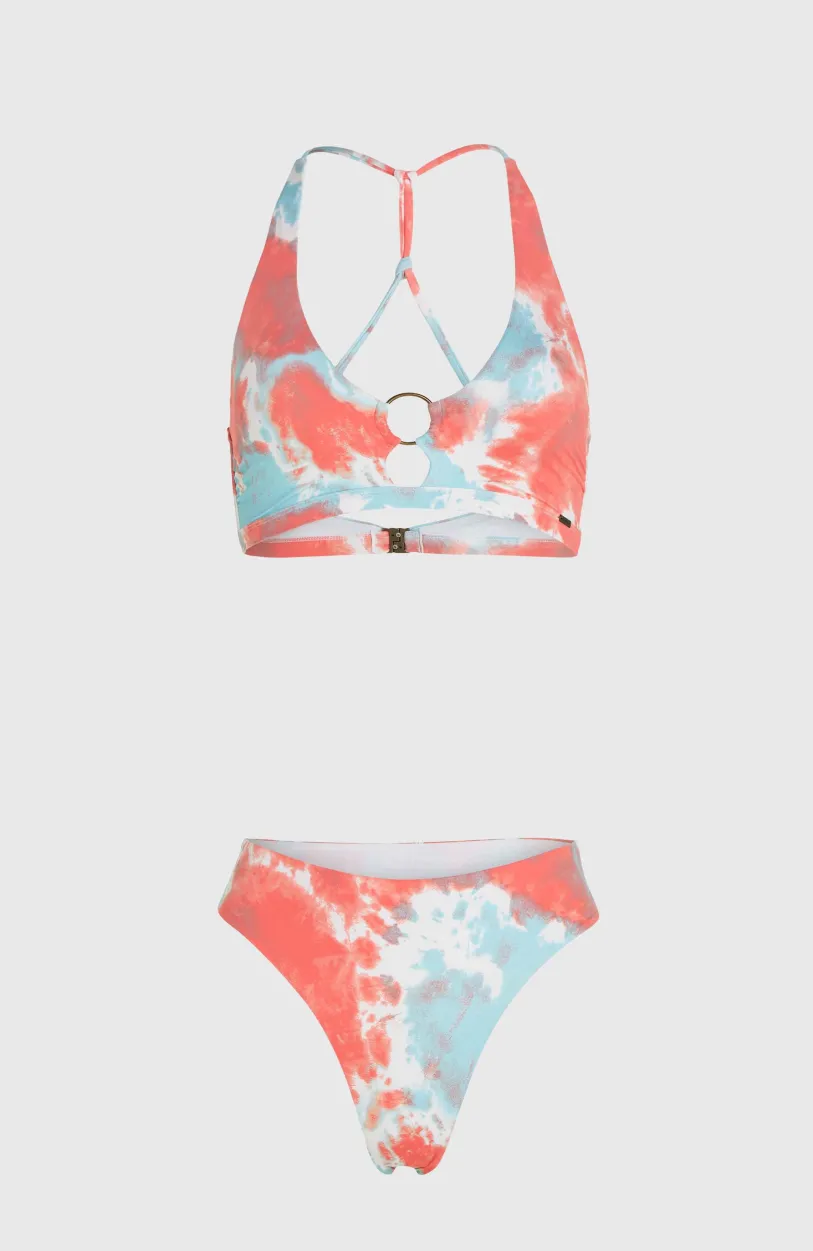 Clearance O’Neill Lisala New Love Women Of The Wave Bikiniset | Pink Ice Cube Tie Dye