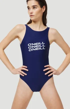 Sale O’Neill Logo High Neck Badpak | Blueberry
