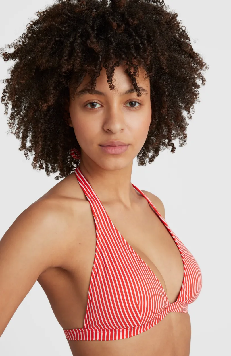 Clearance O’Neill Marga - Cruz Halterbikiniset | Red Simple Stripe