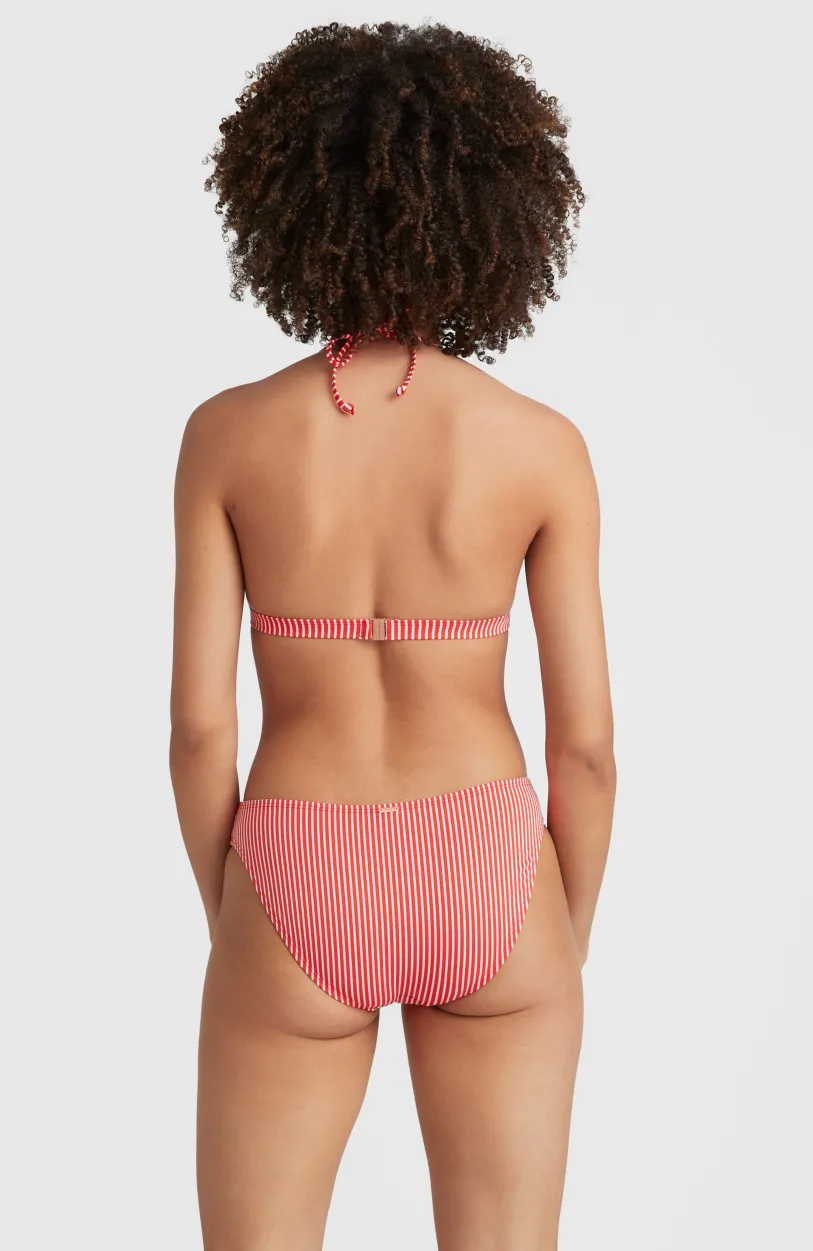 Clearance O’Neill Marga - Cruz Halterbikiniset | Red Simple Stripe