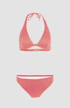Clearance O’Neill Marga - Cruz Halterbikiniset | Red Simple Stripe