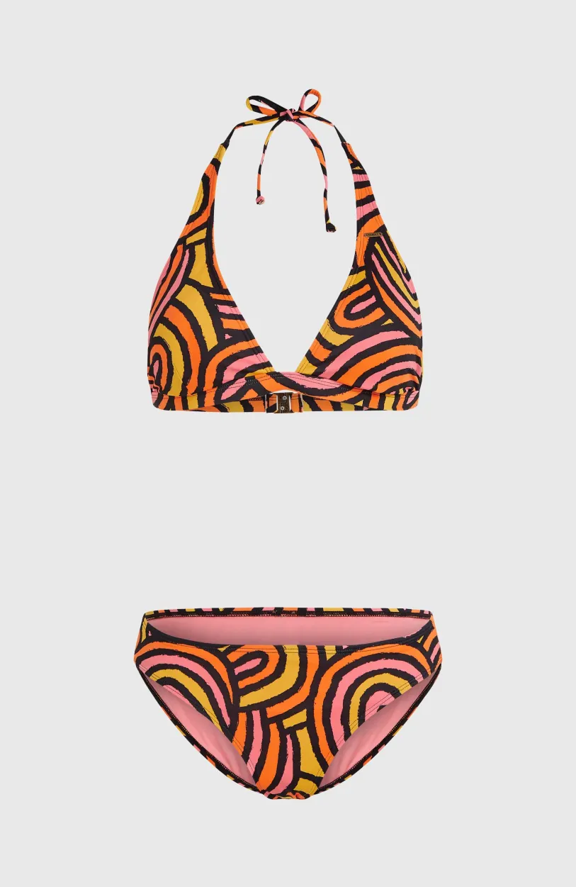 Sale O’Neill Marga Rita Bikiniset | Orange Rainbow Stripe