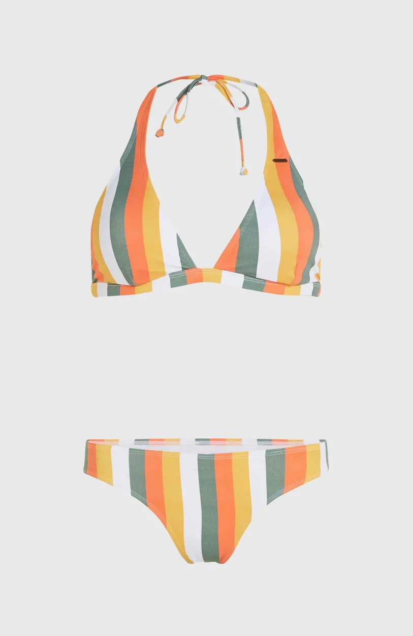 New O’Neill Marga Rita Bikiniset | Orange Multistripe