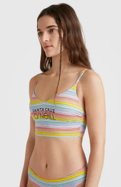 Sale O’Neill Midles - Maoi Bralette Bikiniset | Bright Multi Coloured Stripe