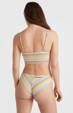 Sale O’Neill Midles - Maoi Bralette Bikiniset | Bright Multi Coloured Stripe