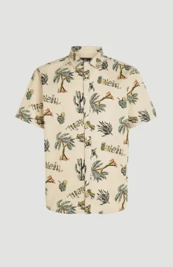 O’Neill Mix And Match Beach Overhemd | Beige Venice Beach