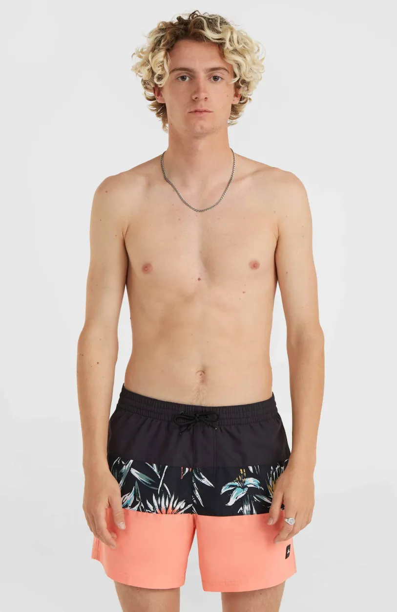 Online O’Neill Mix And Match Cali Block 15" Zwembroek | Black Tropicana