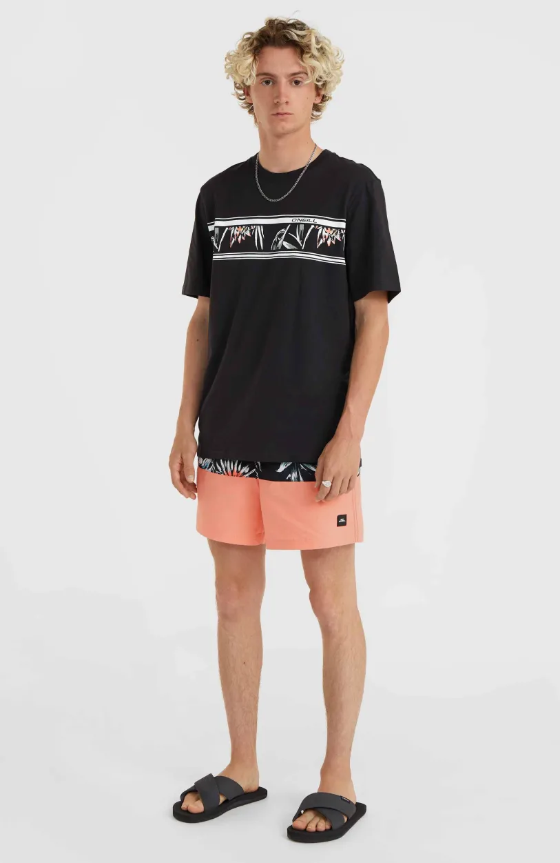 Online O’Neill Mix And Match Cali Block 15" Zwembroek | Black Tropicana