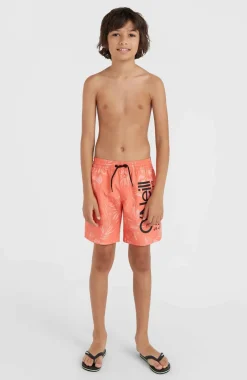 Hot O’Neill Mix And Match Cali Floral 14'' Zwembroek | Living Coral Tonal Tropicana