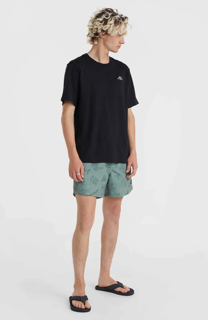 Clearance O’Neill Mix And Match Cali Print 15'' Zwembroek | Green Vintage Surfer