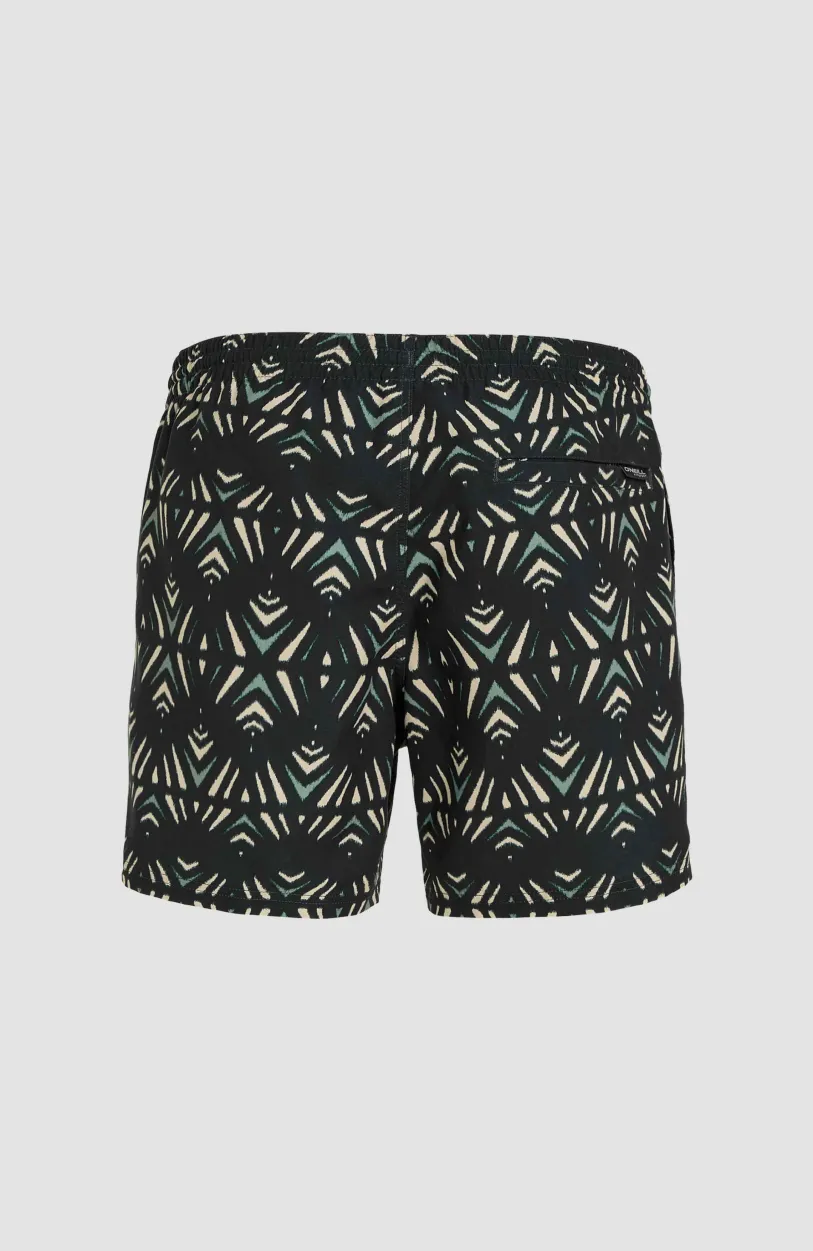 Discount O’Neill Mix And Match Cali Print 15'' Zwembroek | Black Fade IKAT