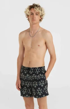 Discount O’Neill Mix And Match Cali Print 15'' Zwembroek | Black Fade IKAT