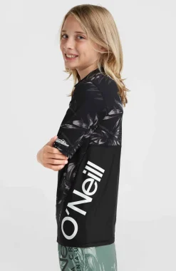 Clearance O’Neill Mix And Match Crazy Shirt Met Korte Mouwen | Black Tonal Tropican