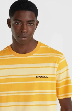 Sale O’Neill Mix And Match Stripe T-shirt | Yellow Bold Stripes