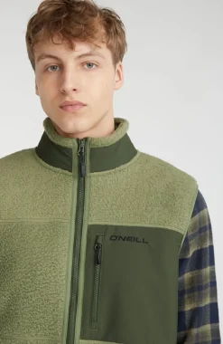 O’Neill Mouwloos Vest High-Pile | Deep Lichen Green