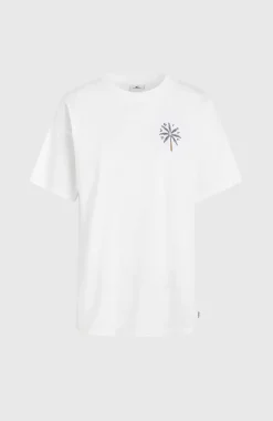 Outlet O’Neill O'Neill Beach Vintage High On Tides T-shirt | Snow White