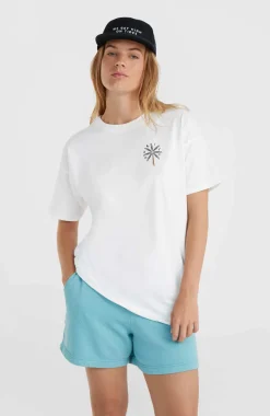 Outlet O’Neill O'Neill Beach Vintage High On Tides T-shirt | Snow White