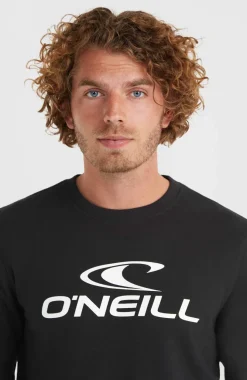 Clearance O’Neill O'Neill Logo Crew Sweater | Black Out
